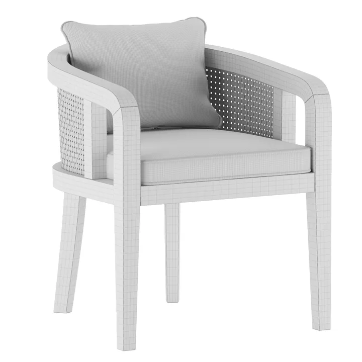 Chair · Vaar · Harem VDC03 — wireframe