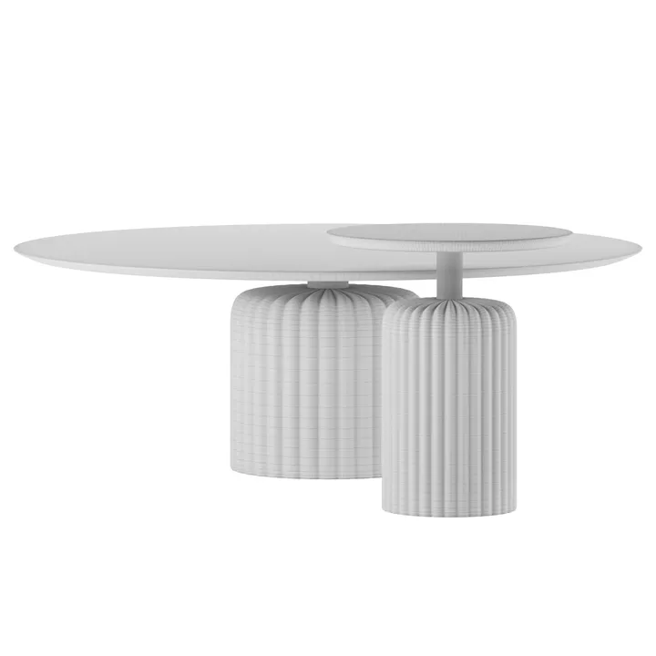 Coffee Table · Zanaboni · Babylon — wireframe